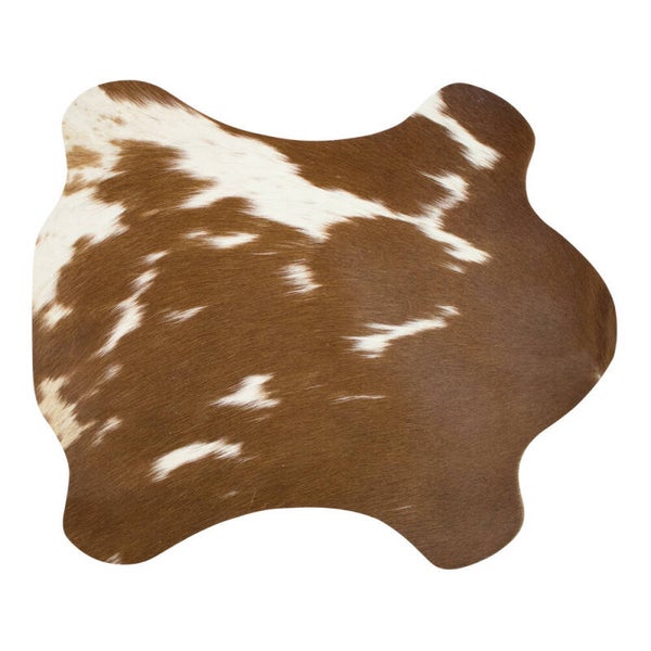 PLACEMAT KOEVORM BRUIN/WIT - Onderlegger - 30X48CM