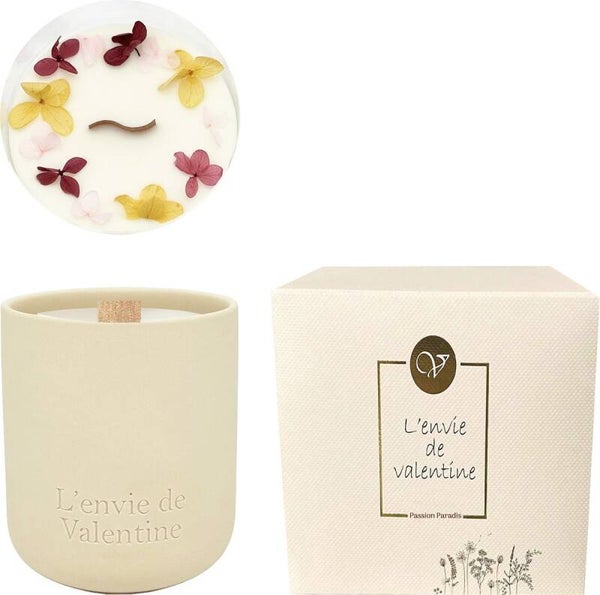 Geurkaars in keramiek met verpakking - Passion Paradis