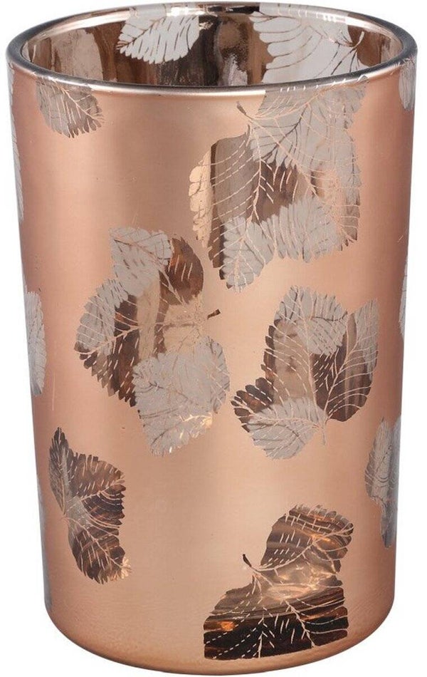Windlicht Bruin 12 x 12 x 18 cm – Glas