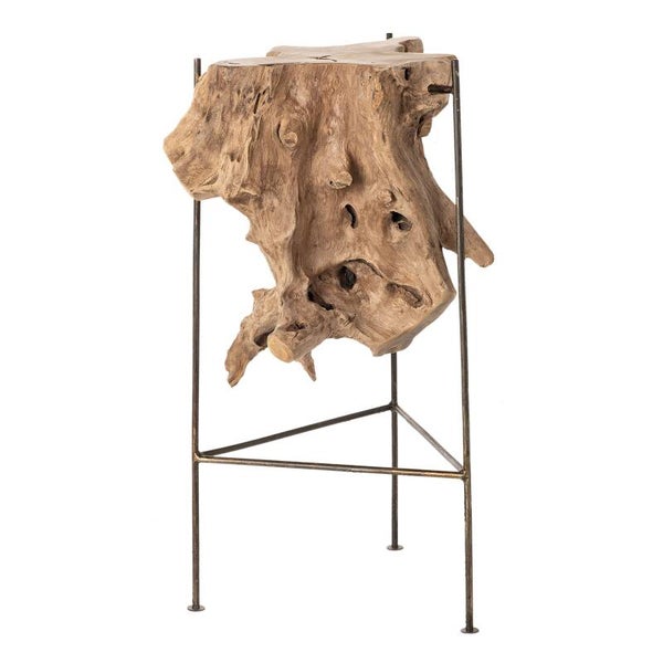 Bijzettafel Wortel Hout