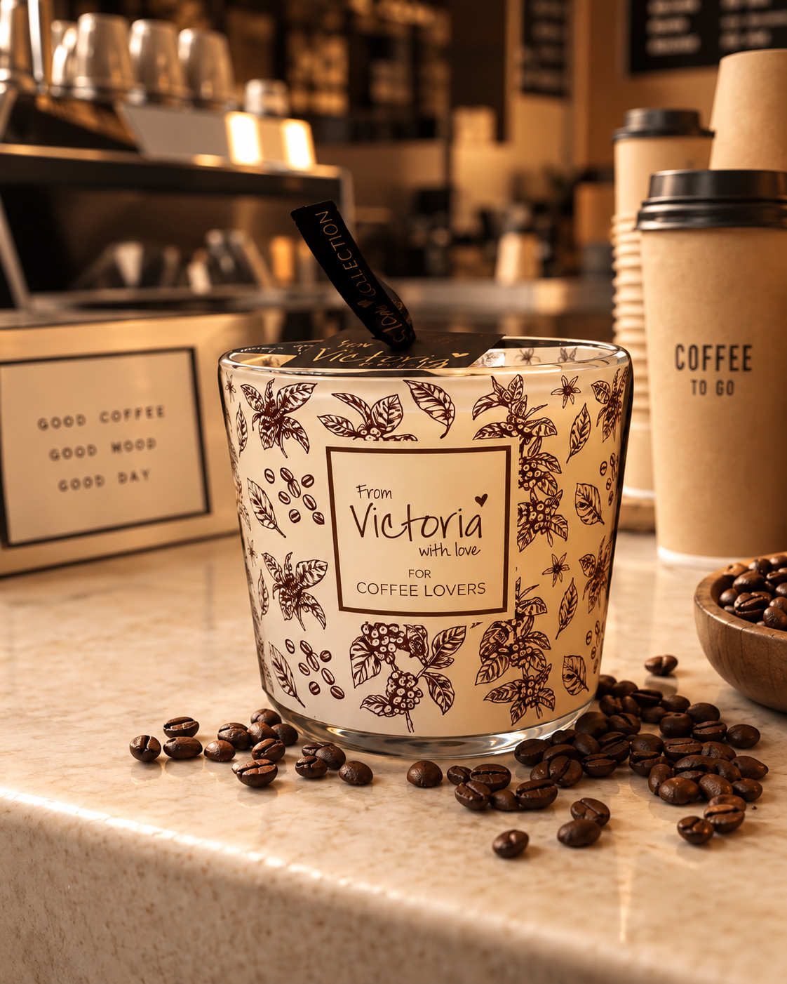 Victoria with Love Coffee Lovers – Limited Edition Geurkaars
