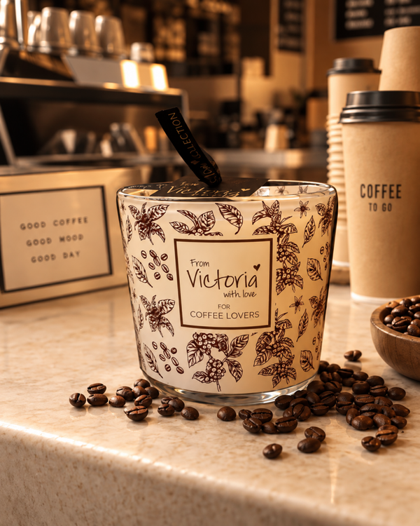 Victoria with Love Coffee Lovers – Limited Edition Geurkaars