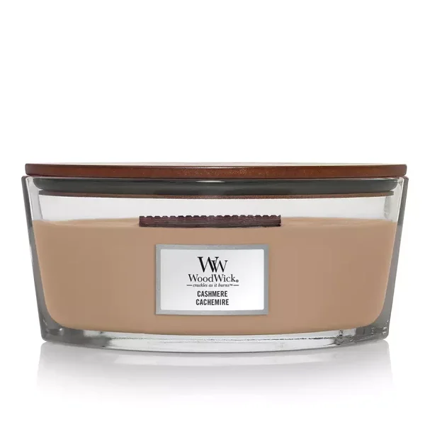 WoodWick Ellipse Candle Cashmere – Luxe Geurkaars 50 uur