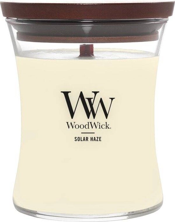 WoodWick Solar Haze Geurkaars – Fruitig & Citrus