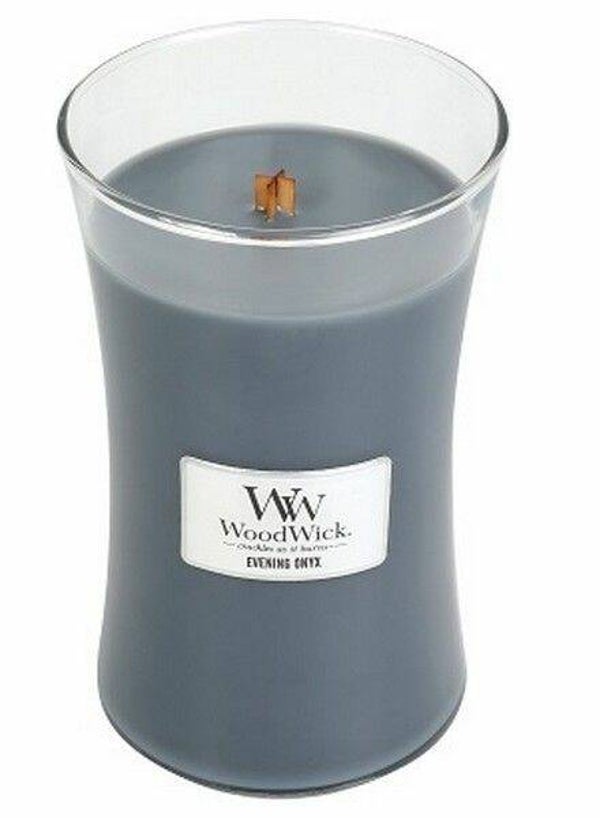 Woodwick Large Candle Evening Onyx - Large