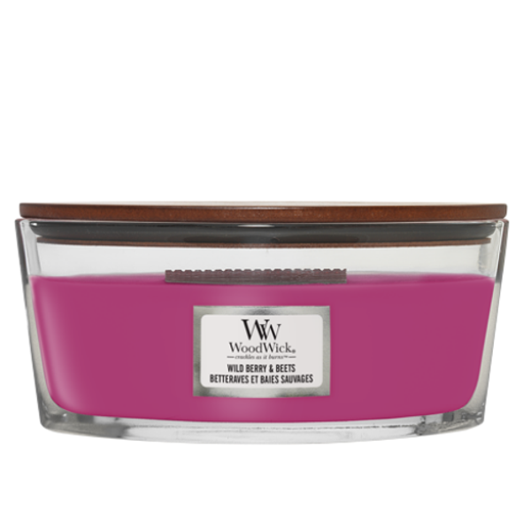 WoodWick Heartwick Flame Ellipse Wild Berry & Beets