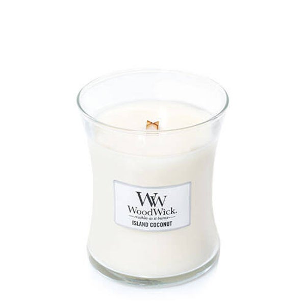 WoodWick Medium Candle Island Coconut