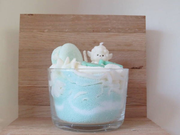 Duftkerze "Babykerze" mit Schaf