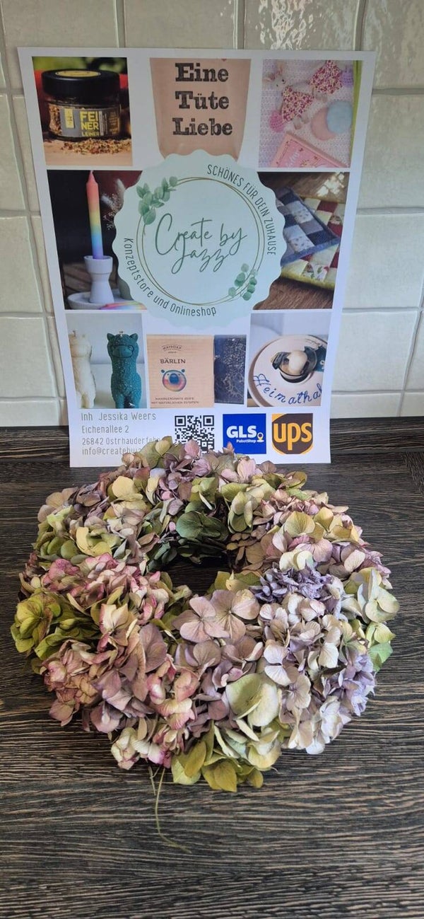 Großer Hortensienkranz