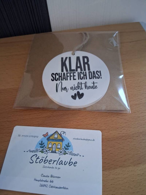 Anhänger „Sprüche“