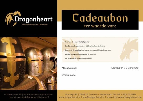 Krampus Cadeaubonnen