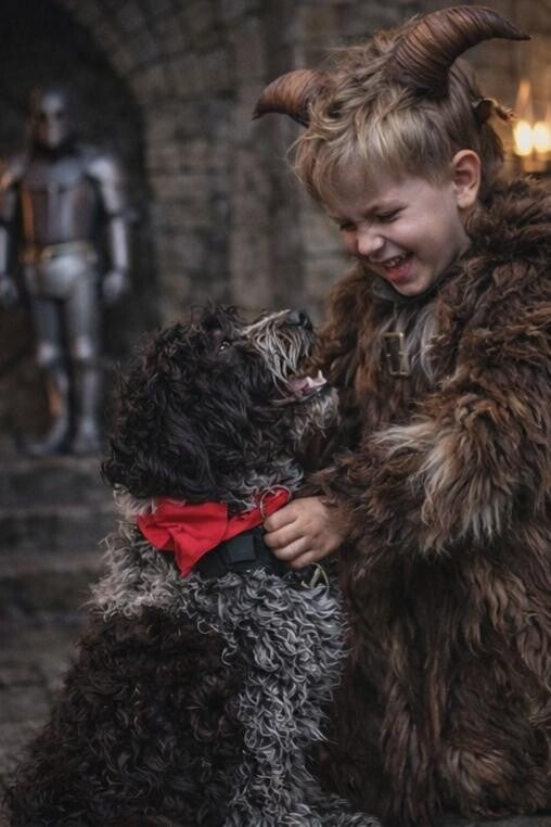 Krampus - Perchten Kinder-kostuum, maat XS