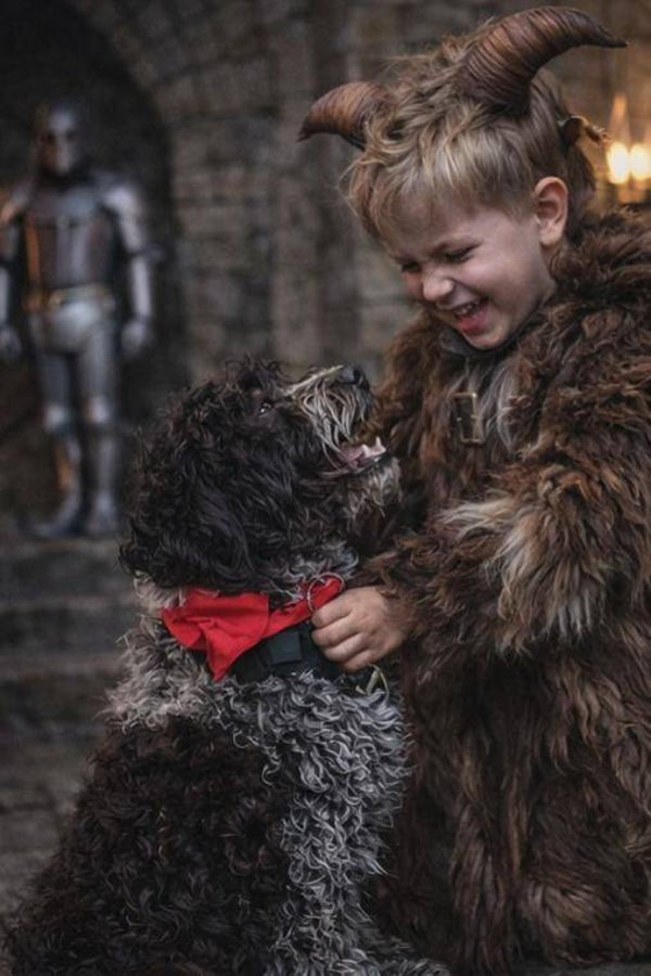 Krampus - Perchten Kinder-kostuum, maat XS