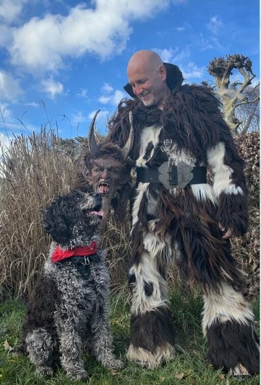 Krampus - Perchten Kostuum met broek met jas