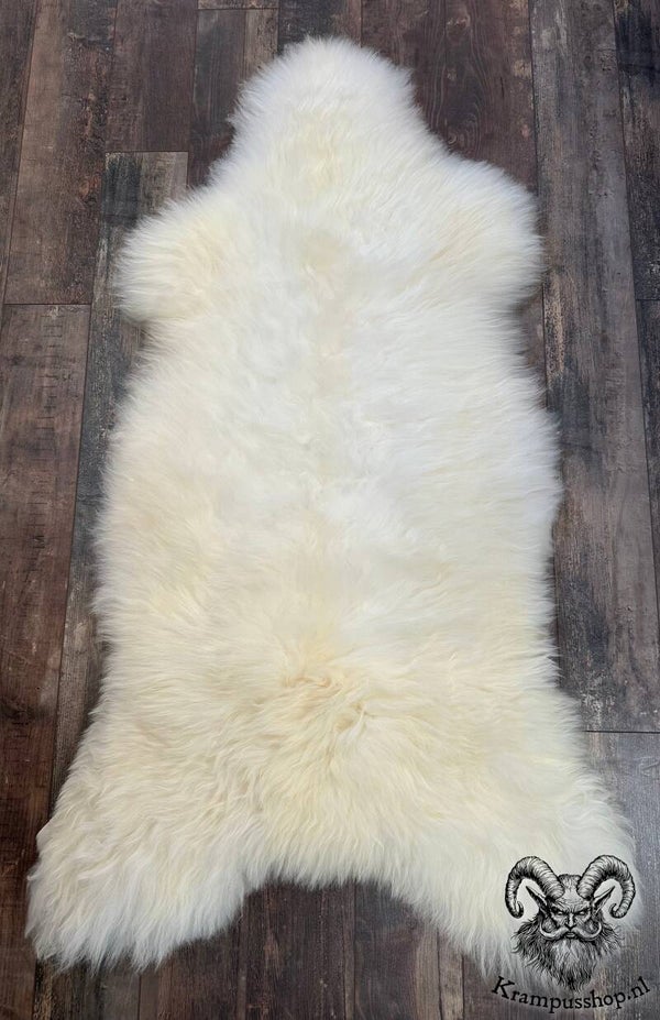 Krampus - Perchten Schapenvacht Wit XXL