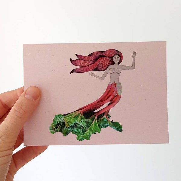 Kaart A6: Rabarber dame