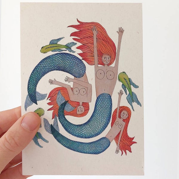 Kaart A6: Zeemeerminnen