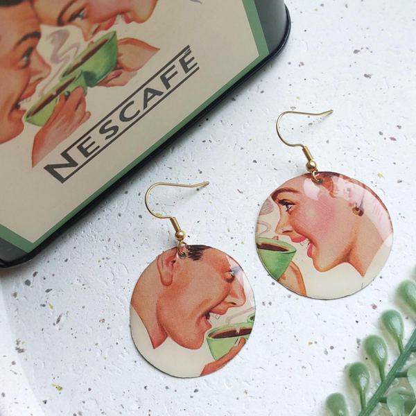 Blikvangers Nescafé rond