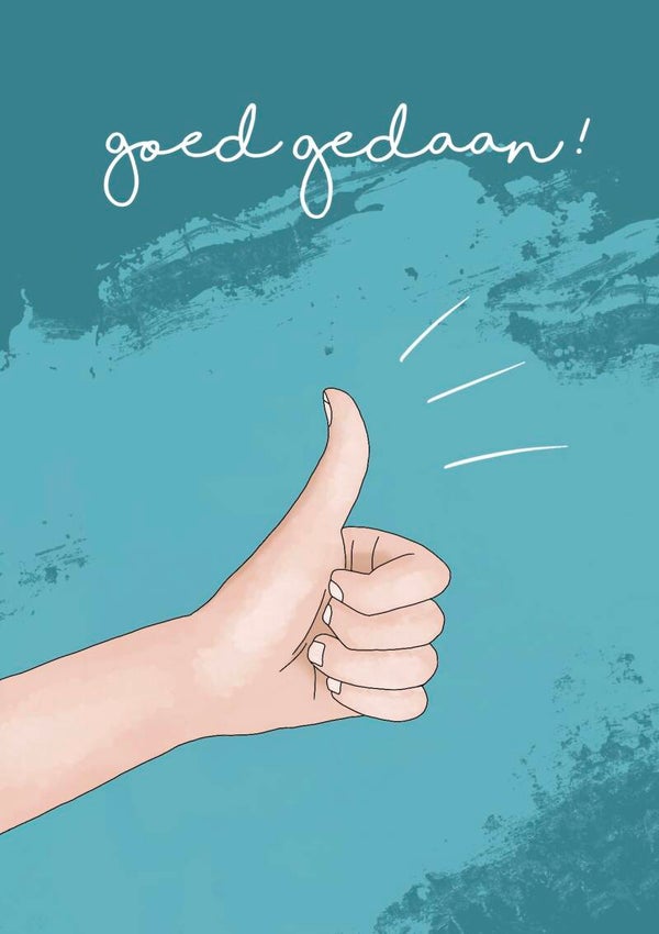 Kaart A6: Goed gedaan!