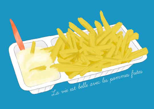 Kaart A6: Frites