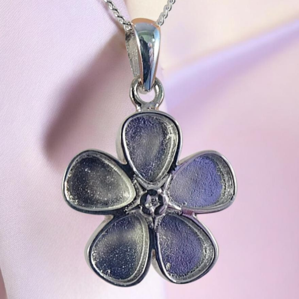 Forget-me-not pendant