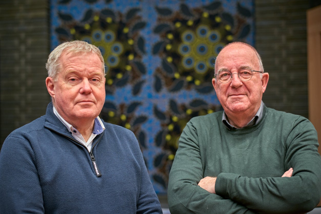 Jos van den Boom en Peter Bevers