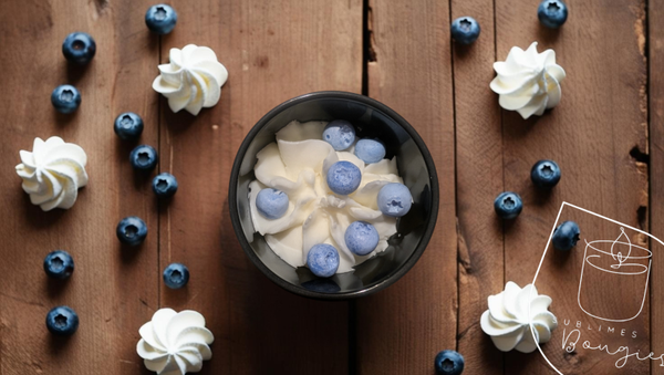 Bougie Gourmand aux Bleuets