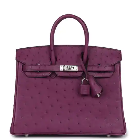 Hermès Birkin 25 Anemone Ostrich