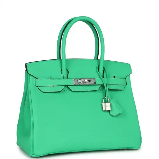 Hermès Birkin 30 Vert Comics Togo
