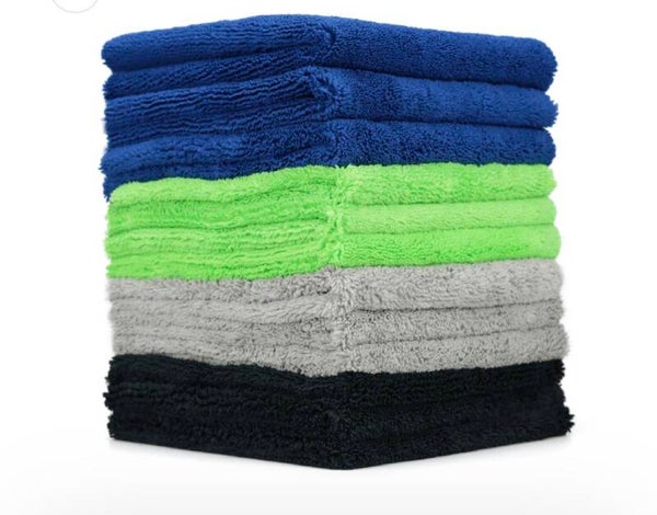 The rag company microvezel doek (zwart)