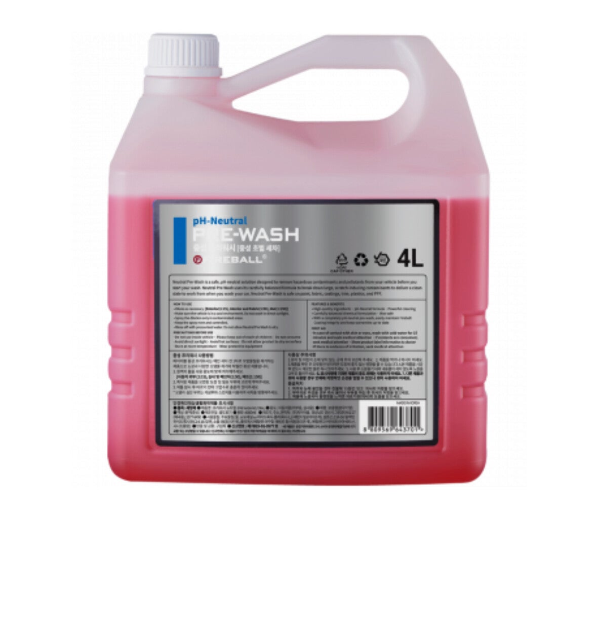 Fireball Pre-wash ph neutraal 4L