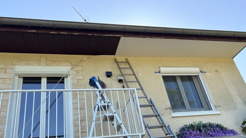 Réalisation de sous face en PVC