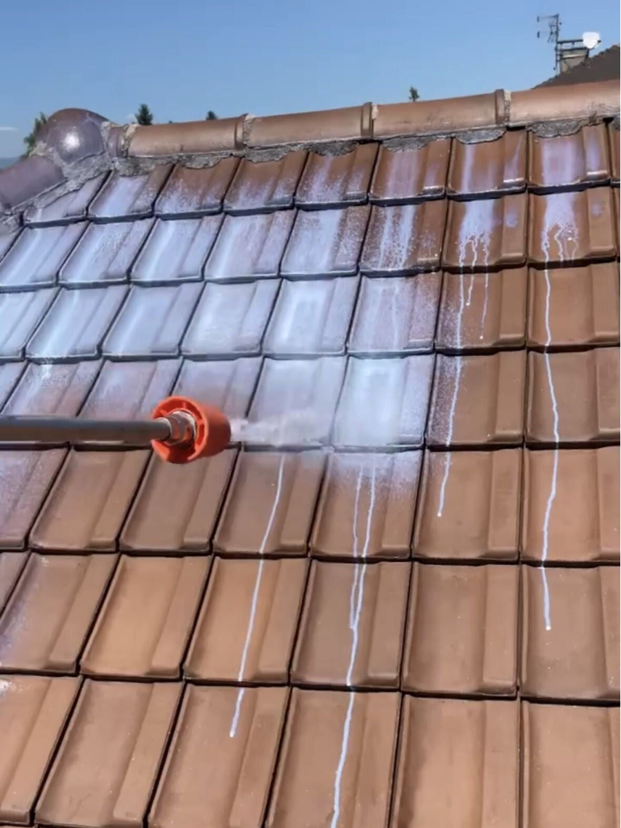 Hydrofuge sur toiture 