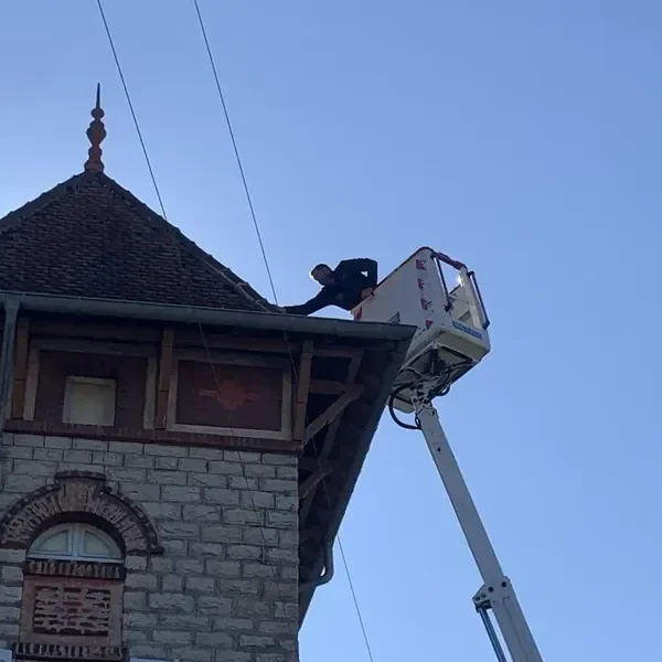 Étanchéité sur toiture 