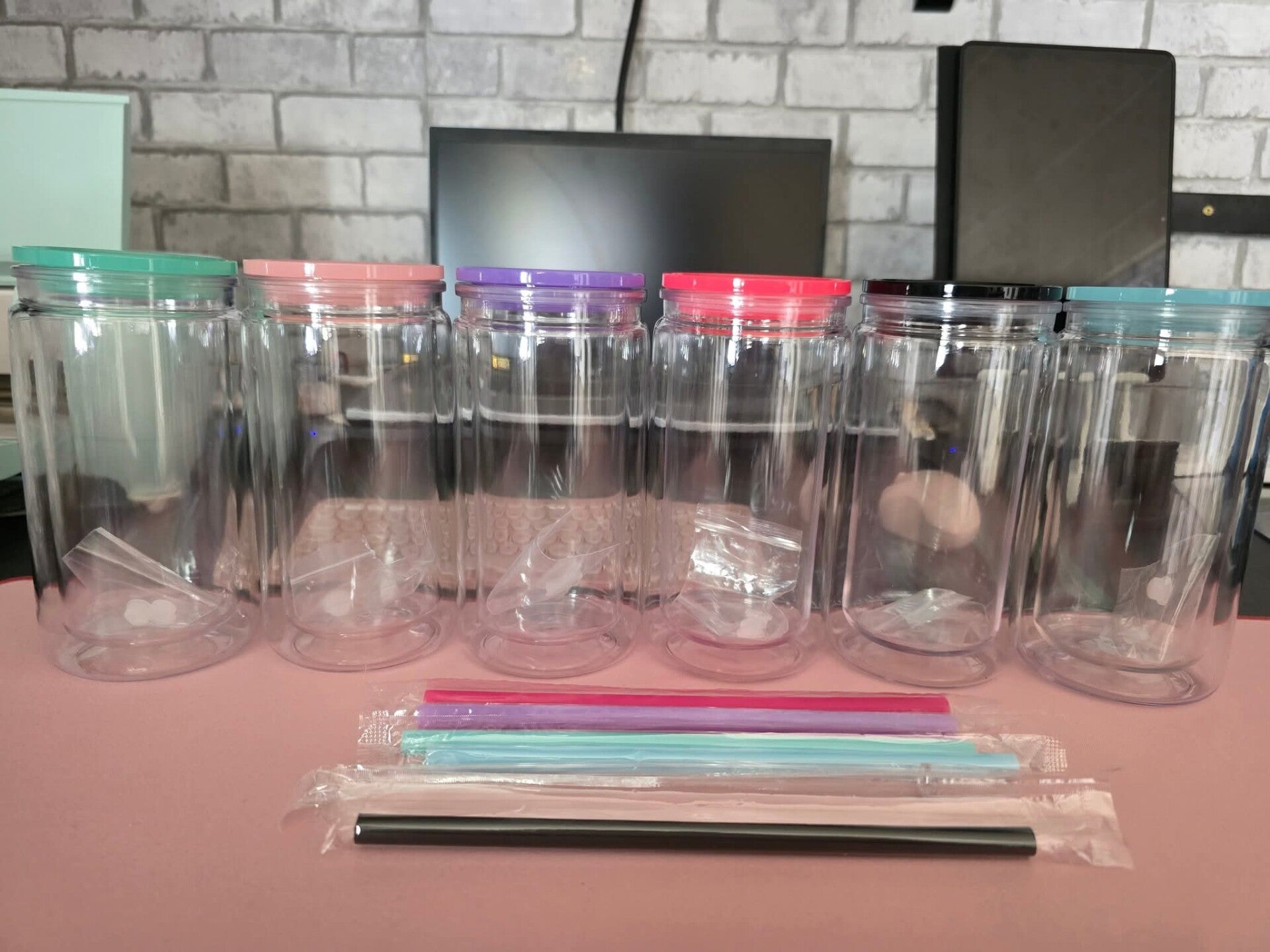 Gekleurde Snowglobes