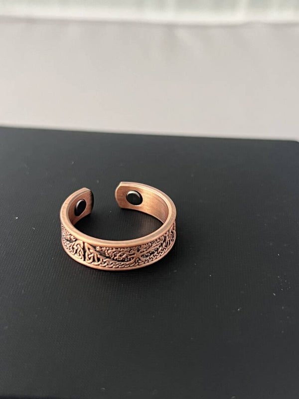 Tree of Life (Spread) Copper Ring – Adjustable