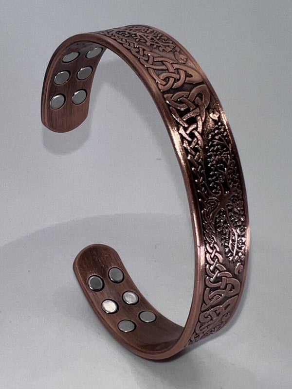 Pure Copper Powerful (18 mag) Spread Tree of Life Therapy Bracelet