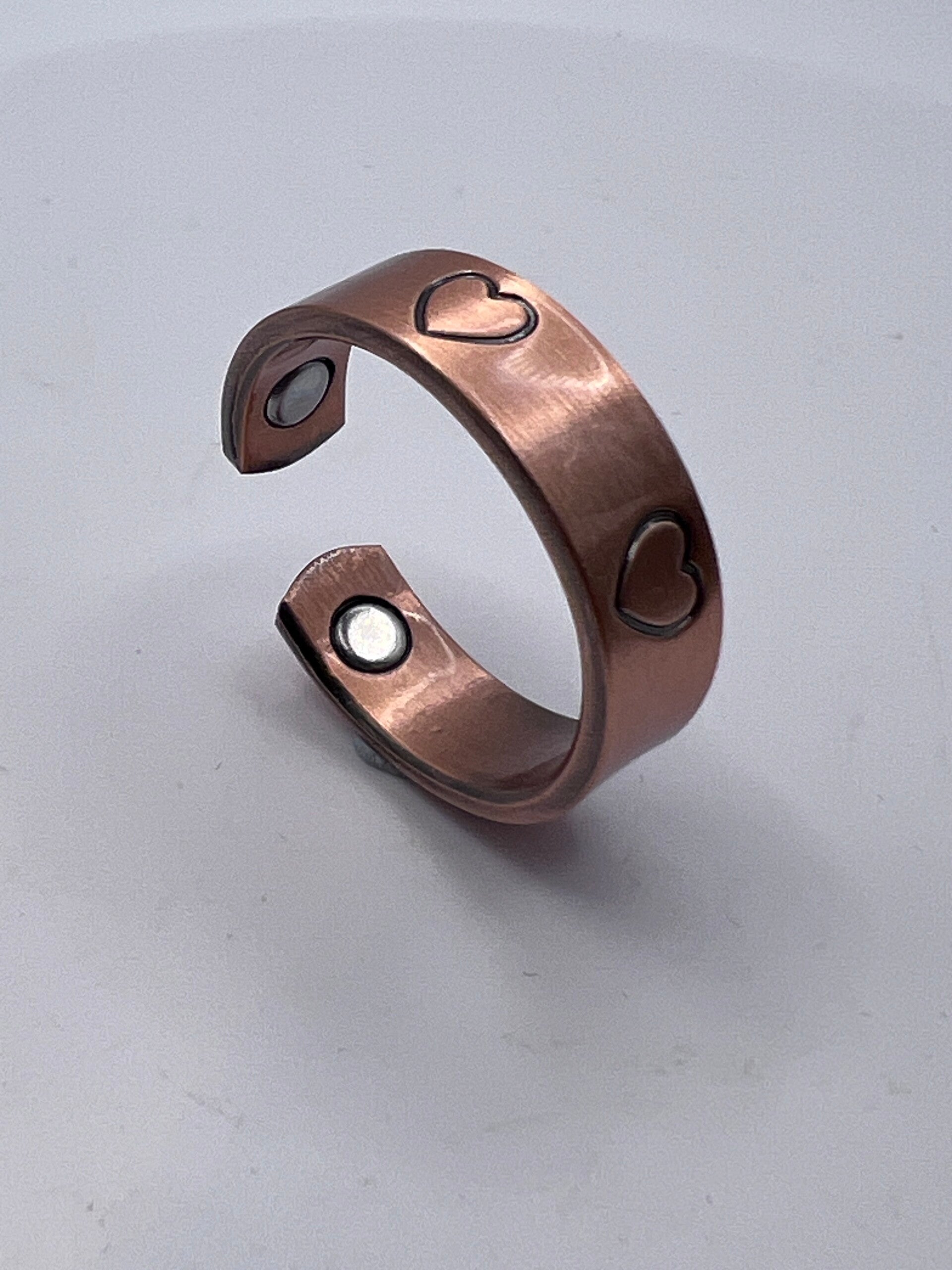 Copper Hearts Therapy Ring – Adjustable Copper Ring