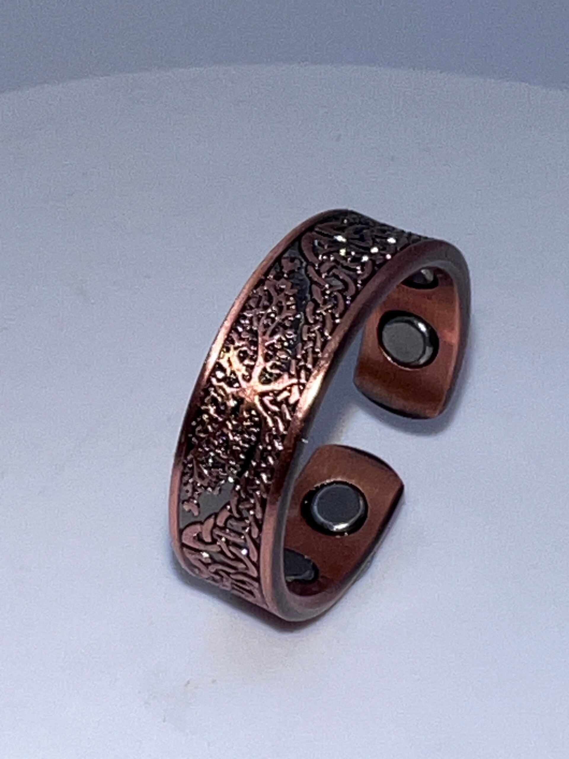 Tree of Life (Spread) Copper Ring – Adjustable
