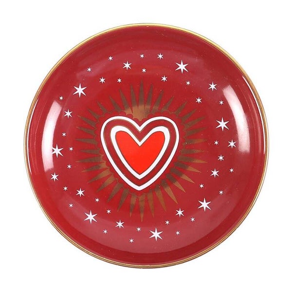 Sacred Heart Design Ceramic Trinket Dish