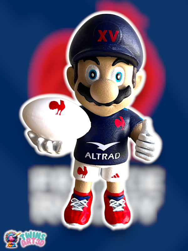 France Supporter Rugby v1- Super Héro Personnalisée