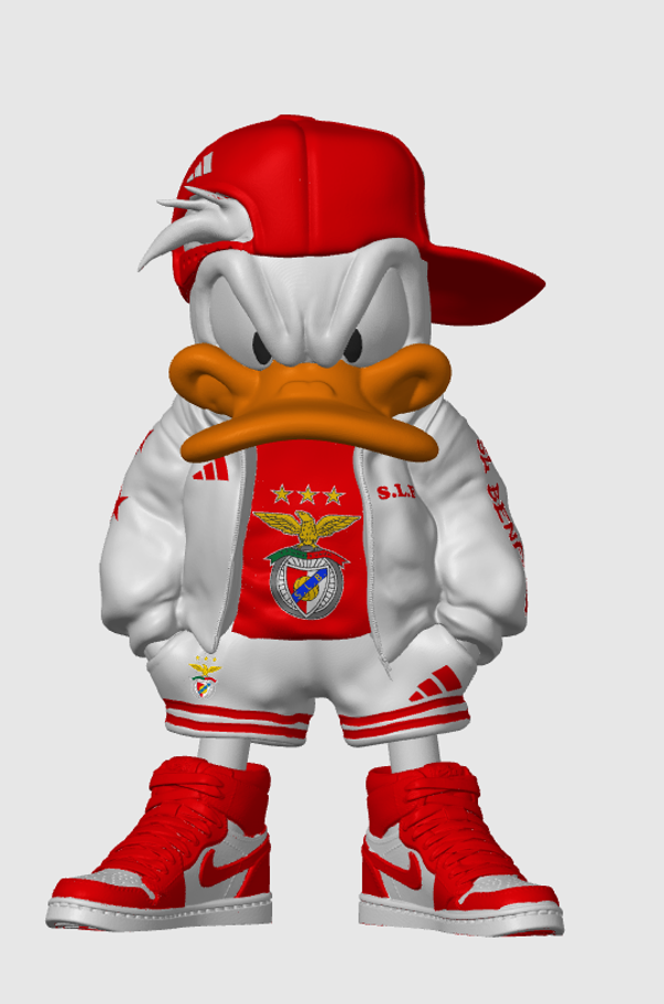 Benfica Supporter Football  - Super Héro Personnalisée