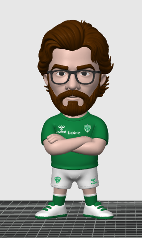 Custom perso  el profesor – Art Toy