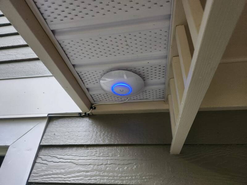 Salmon Arm, BC Wireless Access Point Installation
