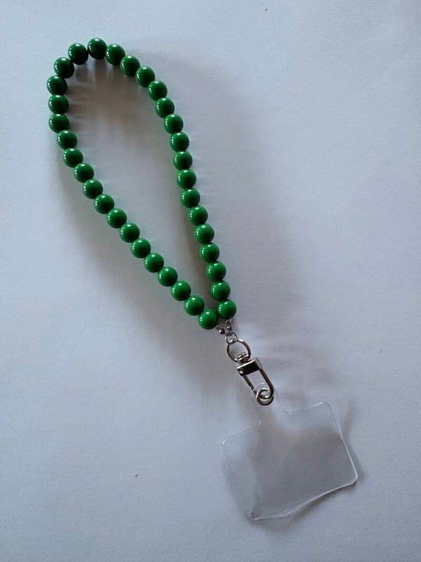 Kralen strap groen
