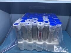 Choice of culture in long term storage vials