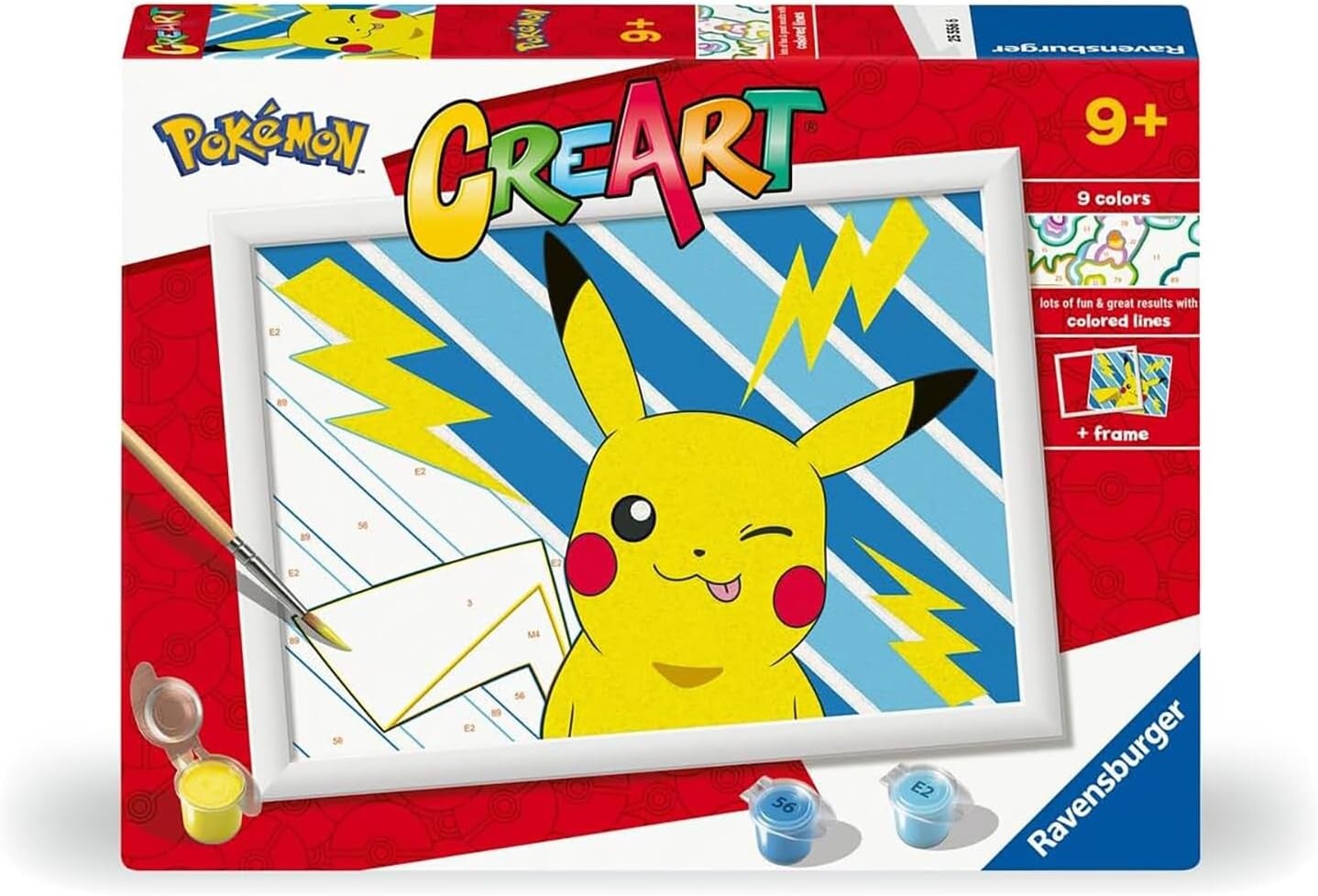 Cheeky Pikachu (Schilderen op Nummer)