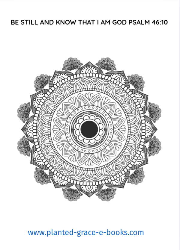 Printable - Mandala Coloring Sheet