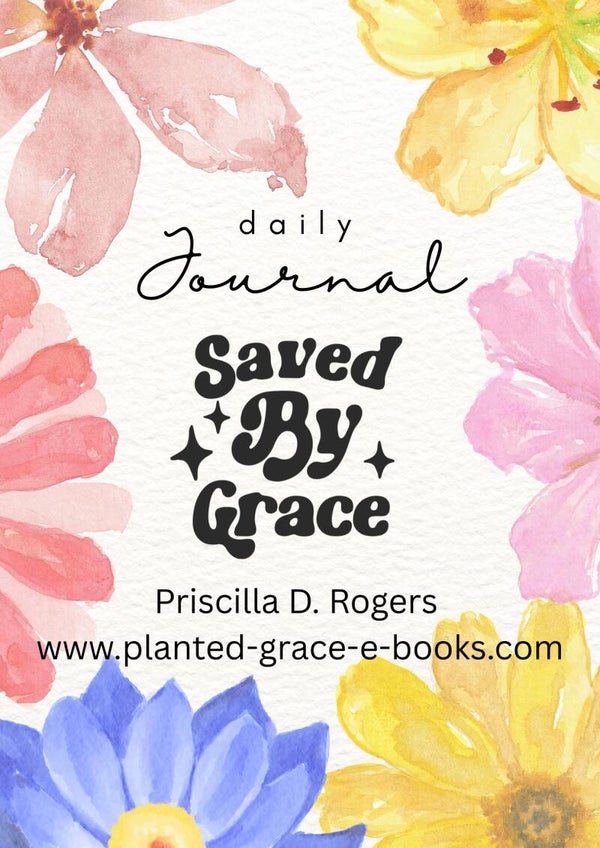 Saved by Grace PRINTABLE Journal