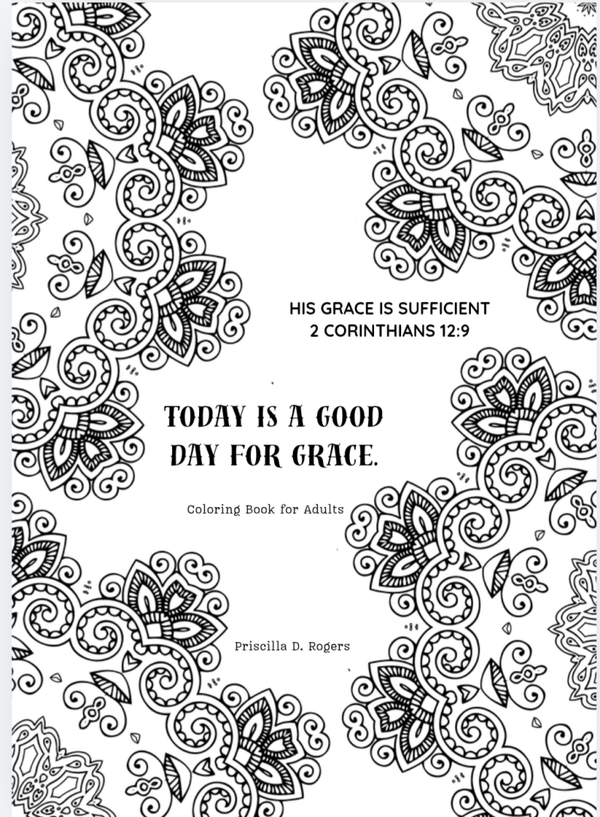 Mandala Coloring Book for Adults  12 pages